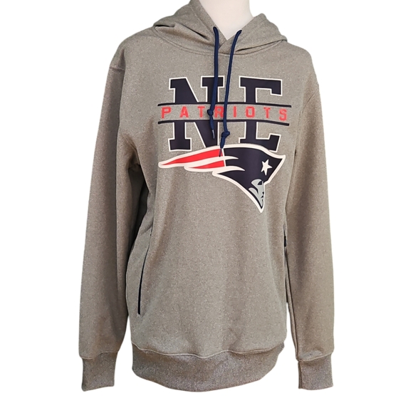 NFL Other - NE Patriots Grey Pullover Hoodie NWOT